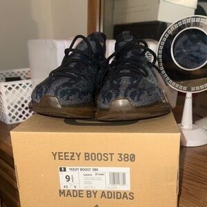 Adidas Yeezy Boost 380 in Black and Blue